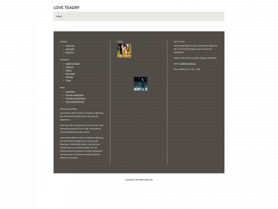 loveteadry.com snapshot