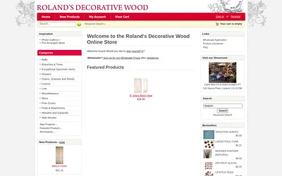 rolandsdecorativewood.com snapshot