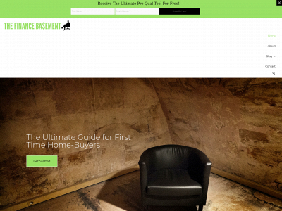 thefinancebasement.com snapshot
