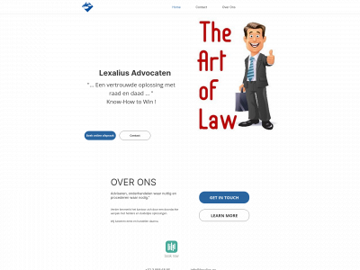 lexalius.be snapshot