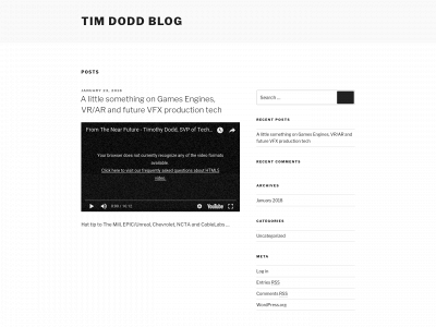 timdoddblog.com snapshot