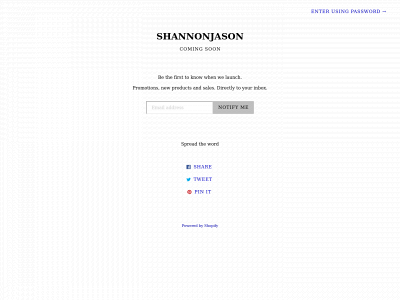 shannonjason.com snapshot