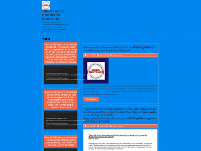 local100fightback.com snapshot
