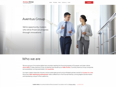 aventusgroup.com snapshot