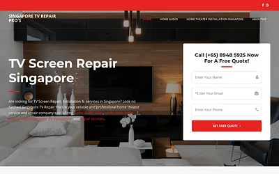 www.singaporetvrepairpro.com snapshot