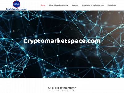 cryptomarketspace.com snapshot