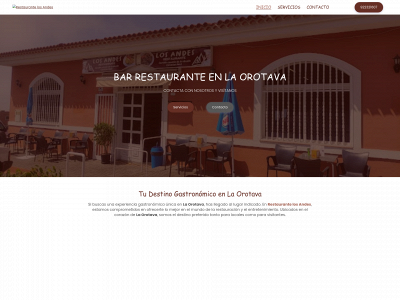 restaurantelosandes.com snapshot