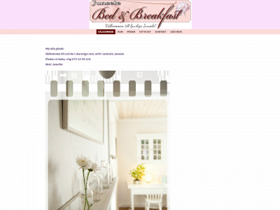 junselebedandbreakfast.se snapshot
