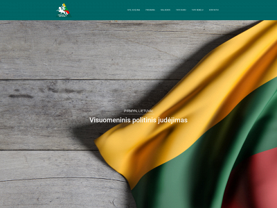 pirmynlietuva.lt snapshot