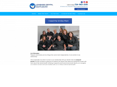 lombardismiles.com snapshot