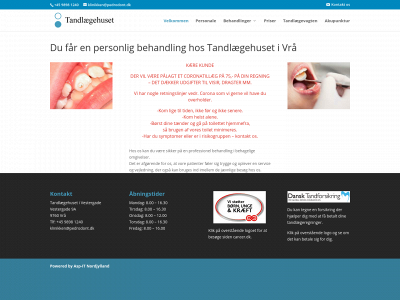 pedrodont.dk snapshot