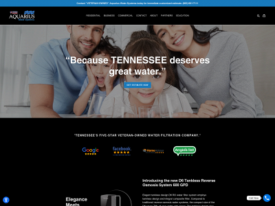 aquariuswatersystems.com snapshot