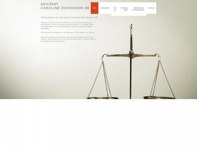 advcarolinedavidsson.se snapshot