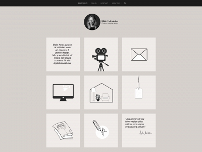 malinholmstrom.se snapshot