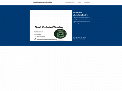 theunisdistributionconsulting.ch snapshot