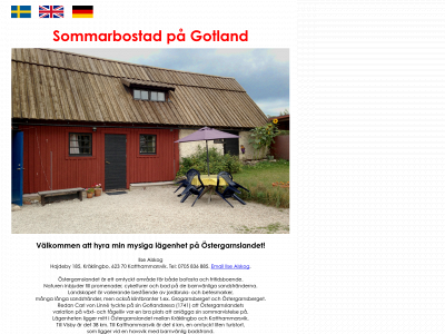 holidayongotland.se snapshot