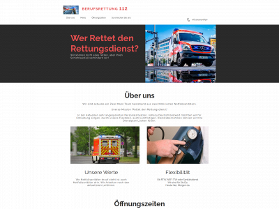 berufsrettung-112.de snapshot