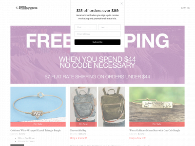 www.thegiftedexp.com snapshot