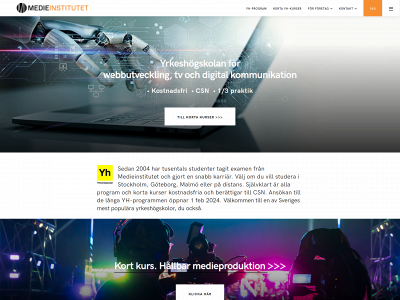 medieinstitutet.se snapshot
