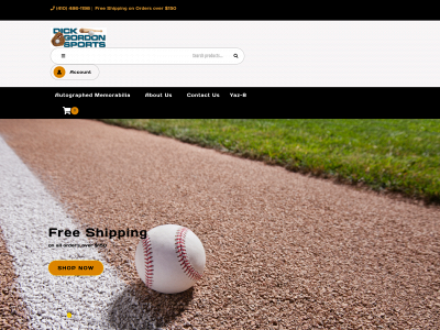 dickgordonsports.net snapshot