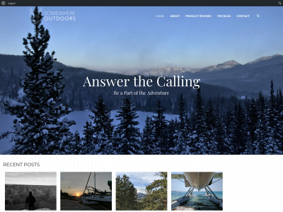somewhereoutdoors.com snapshot