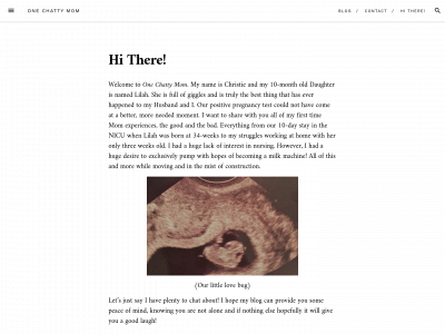 onechattymom.com snapshot