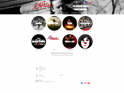 emanuel-arts.com snapshot