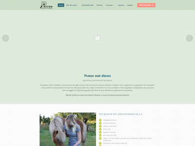 praten-met-dieren.nl snapshot