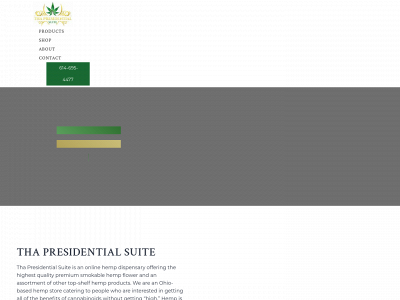 thapresidentialsuite.com snapshot