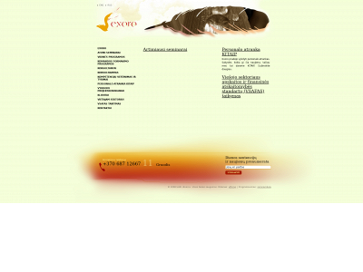 exoro.lt snapshot