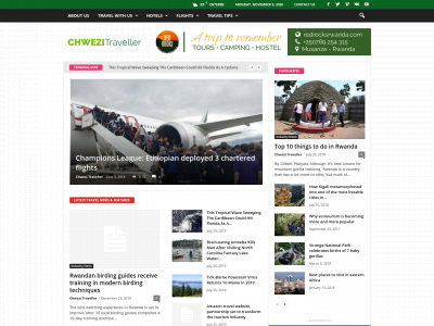 chwezitraveller.com snapshot