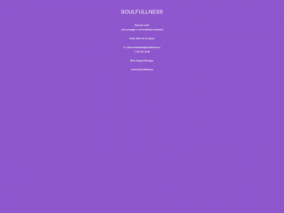 soulfullness.se snapshot