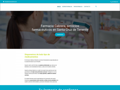 www.farmaciacabrera.org snapshot