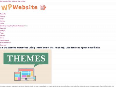 websitewp.com snapshot