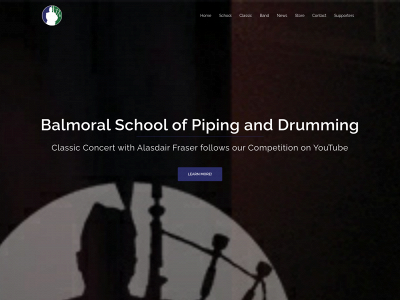 balmoralschoolofpiping.org snapshot