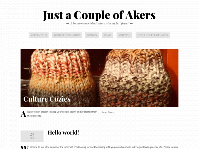 justacoupleofakers.com snapshot