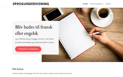 fransklektiehjaelp.dk snapshot