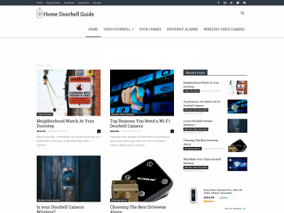 homedoorbellguide.com snapshot