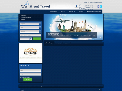 wallstreetravel.com snapshot