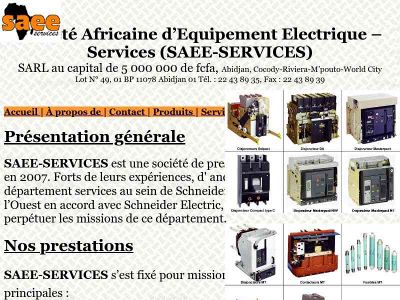 saee-services.com snapshot