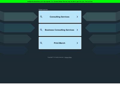 metalproductsolutions.com snapshot