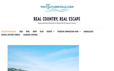 www.visittaylorsville.com snapshot