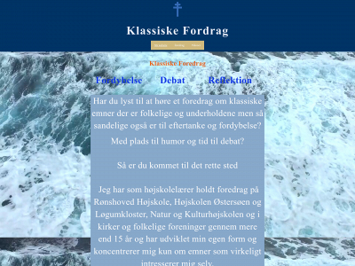 klassiskeforedrag.dk snapshot