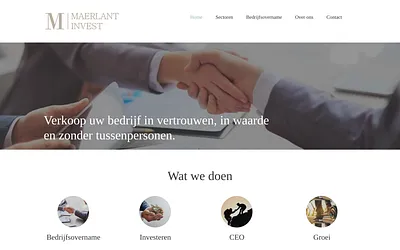 maerlantinvest.be snapshot