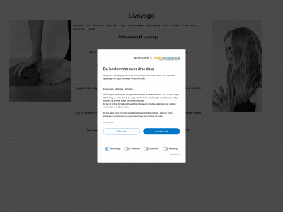 livsyoga.dk snapshot