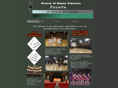 fouettedanza.it snapshot