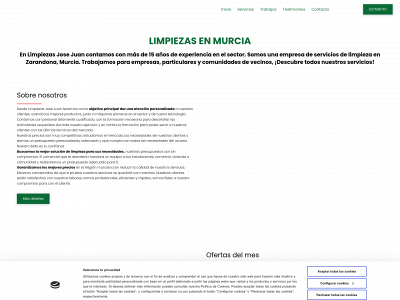 limpiezasjosejuan.es snapshot