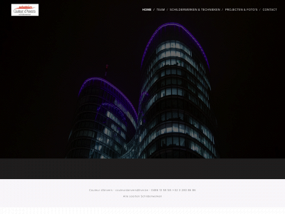 couleurdanvers.be snapshot