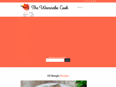 thewannabecook.com snapshot