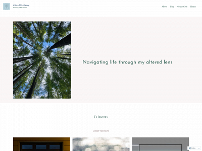 alteredresiliency.com snapshot